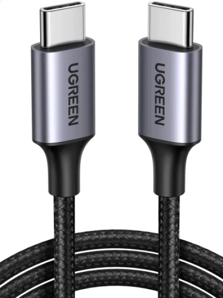 UGREEN USB C Cable, Nylon-Braided USB-C to USB-C 2.0 Cable